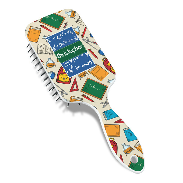 Math Lesson Hair Brush - Angle View