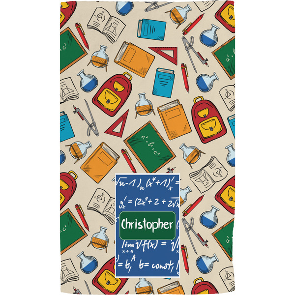 Math Lesson Hand Towel (Personalized) Full