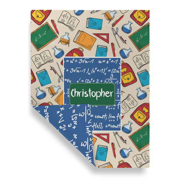 Math Lesson House Flags - Double Sided - FRONT FOLDED