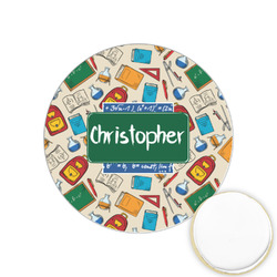 Math Lesson Printed Cookie Topper - 1.25" (Personalized)