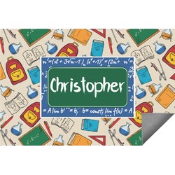 Math Lesson Indoor / Outdoor Rug (Personalized)