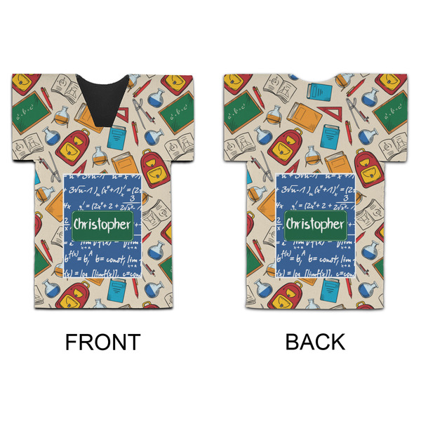 Math Lesson Jersey Bottle Cooler - APPROVAL