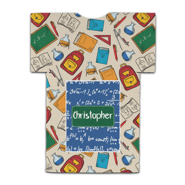 Math Lesson Jersey Bottle Cooler - BACK (flat)