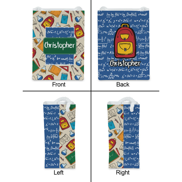 Math Lesson Jewelry Gift Bag - Matte - Approval