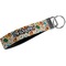 Math Lesson Webbing Keychain FOB with Metal