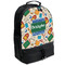 Math Lesson Large Backpack - Black - Angled View
