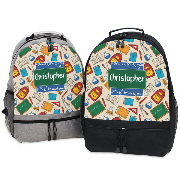 Math Lesson Large Backpacks - Both