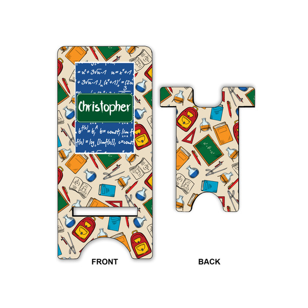 Math Lesson Large Phone Stand - Front & Back