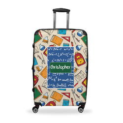 Math Lesson Suitcase - 28" Large - Checked w/ Name or Text