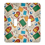 Math Lesson Light Switch Cover (2 Toggle Plate)