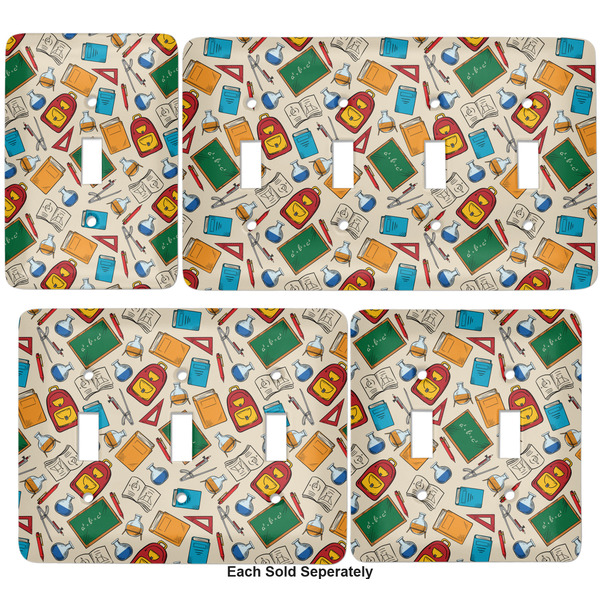 Math Lesson Light Switch Covers all sizes