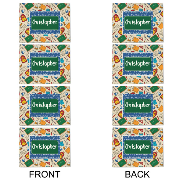 Math Lesson Linen Placemat - APPROVAL Set of 4 (double sided)