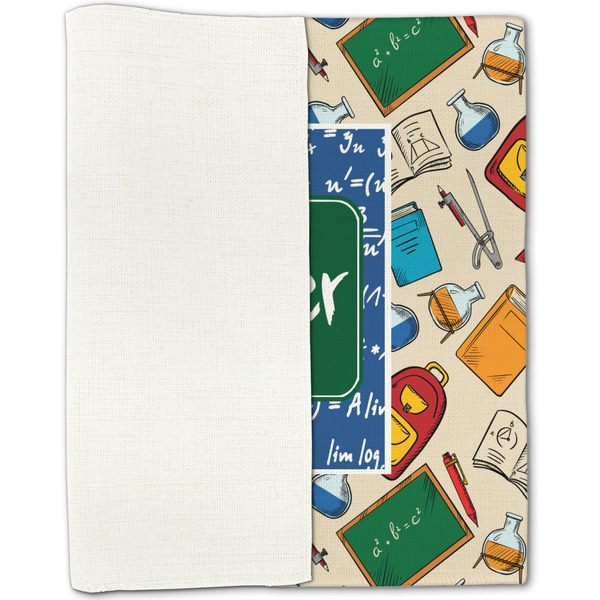 Math Lesson Linen Placemat - Folded Half