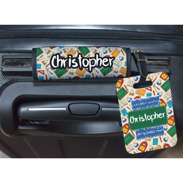 Math Lesson Luggage Wrap & Tag