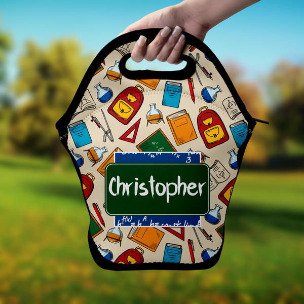 Math Lesson Lunch Bag - Hand