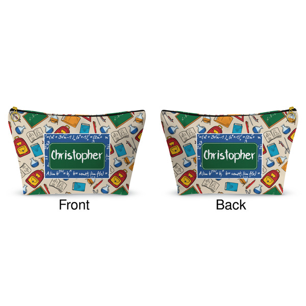 Math Lesson Makeup Bag (Front and Back)