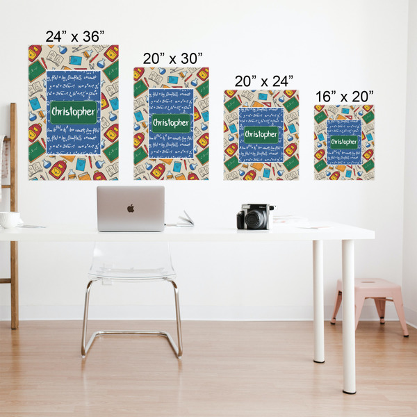 Math Lesson Matte Poster - Sizes