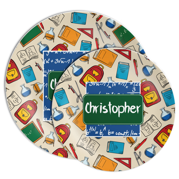 Math Lesson Melamine Plates - PARENT/MAIN