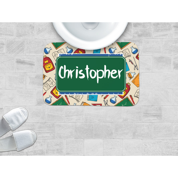Math Lesson Memory Foam Bath Mat - LIFESTYLE
