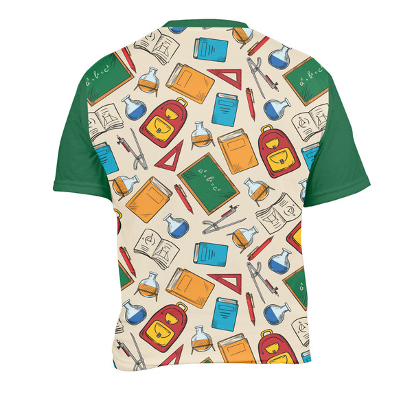 Math Lesson Men's Crew Neck T Shirt Medium - Back