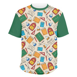 Math Lesson Men's Crew T-Shirt - Medium (Personalized)