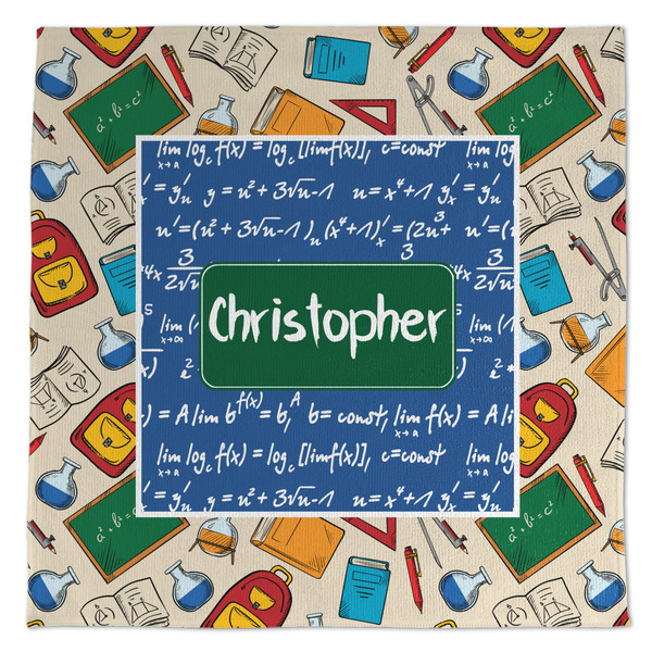 Math Lesson Microfiber Dish Rag - APPROVAL