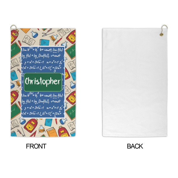 Math Lesson Microfiber Golf Towels - APPROVAL