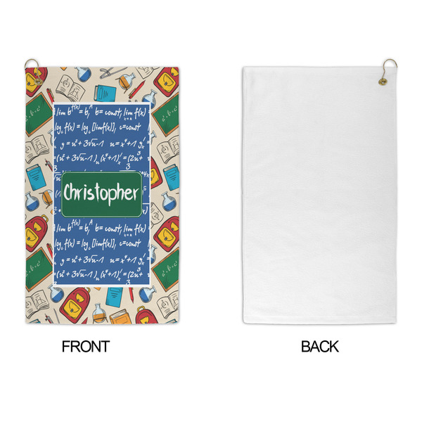 Math Lesson Microfiber Golf Towels - APPROVAL