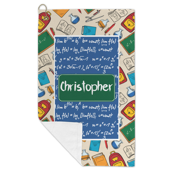 Math Lesson Microfiber Golf Towels - FOLD