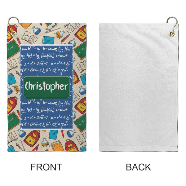 Math Lesson Microfiber Golf Towels - Small - APPROVAL