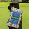 Math Lesson Microfiber Golf Towels - Small - LIFESTYLE