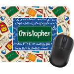 Math Lesson Rectangular Mouse Pad (Personalized)