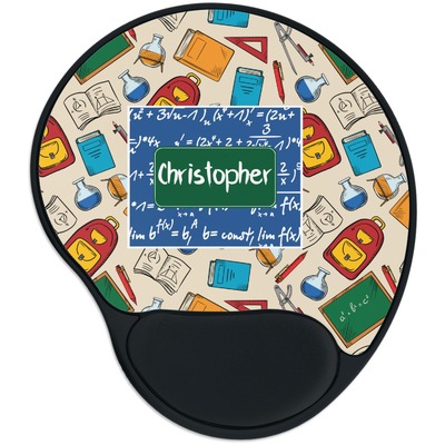 Custom Math Lesson Mouse Pad with Wrist Support