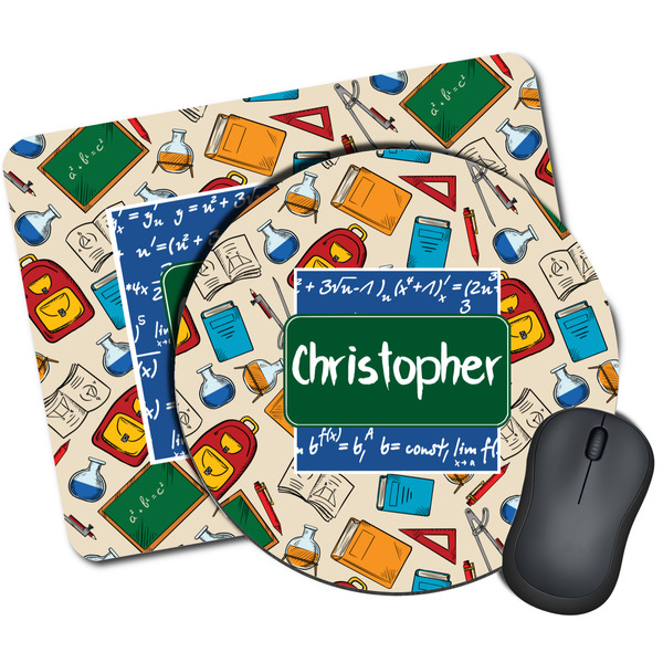 Custom Math Lesson Mouse Pad (Personalized)