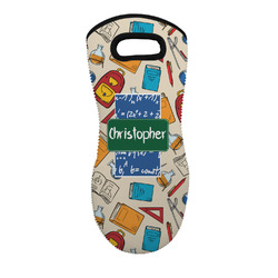 Math Lesson Neoprene Oven Mitt w/ Name or Text