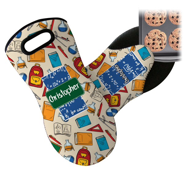 Math Lesson Neoprene Oven Mitt