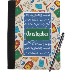 Math Lesson Notebook Padfolio - Large w/ Name or Text