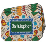 Math Lesson Dining Table Mat - Octagon w/ Name or Text