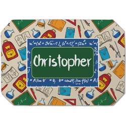 Math Lesson Dining Table Mat - Octagon (Single-Sided) w/ Name or Text