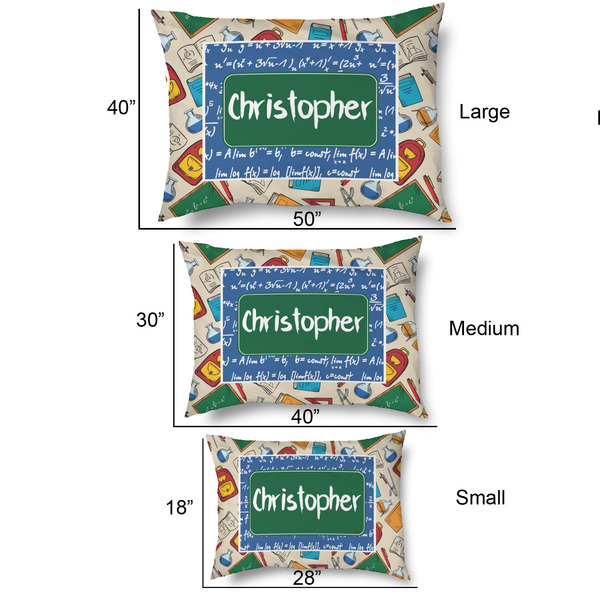 Math Lesson Outdoor Dog Beds - SIZE CHART