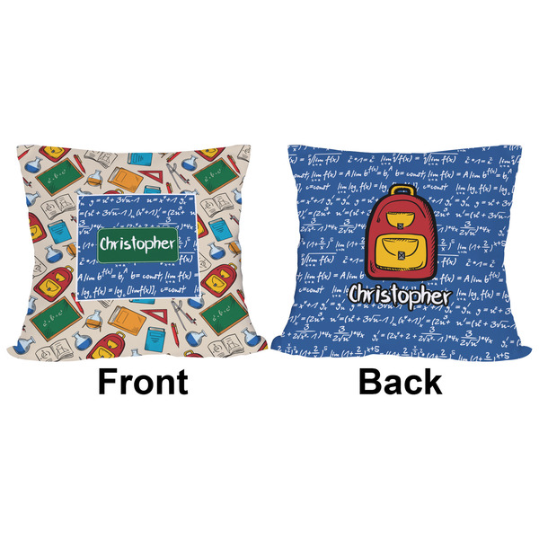 Math Lesson Outdoor Pillow - 16x16