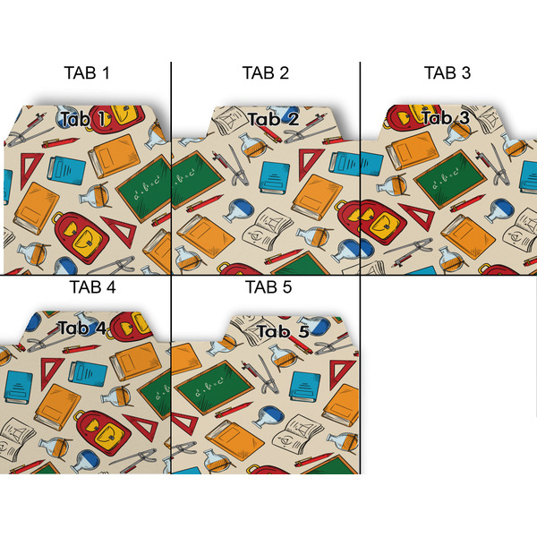 Math Lesson Page Dividers - Set of 5 - Approval