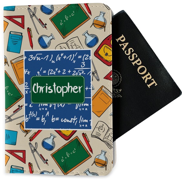 Custom Math Lesson Passport Holder - Fabric (Personalized)