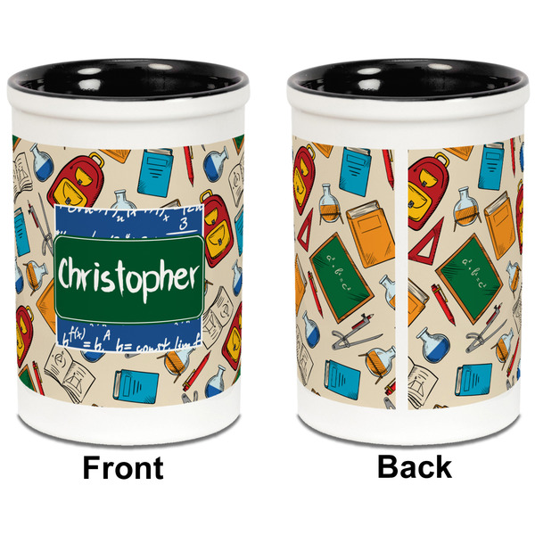 Math Lesson Pencil Holder - Black - approval