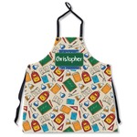 Math Lesson Apron Without Pockets w/ Name or Text