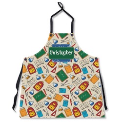 Math Lesson Apron Without Pockets w/ Name or Text