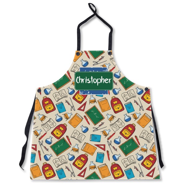 Custom Math Lesson Apron Without Pockets w/ Name or Text