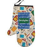 Math Lesson Left Oven Mitt (Personalized)
