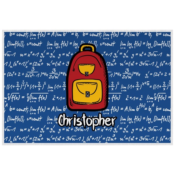 Math Lesson Personalized Placemat (Back)