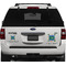 Math Lesson Personalized Square Car Magnets on Ford Explorer